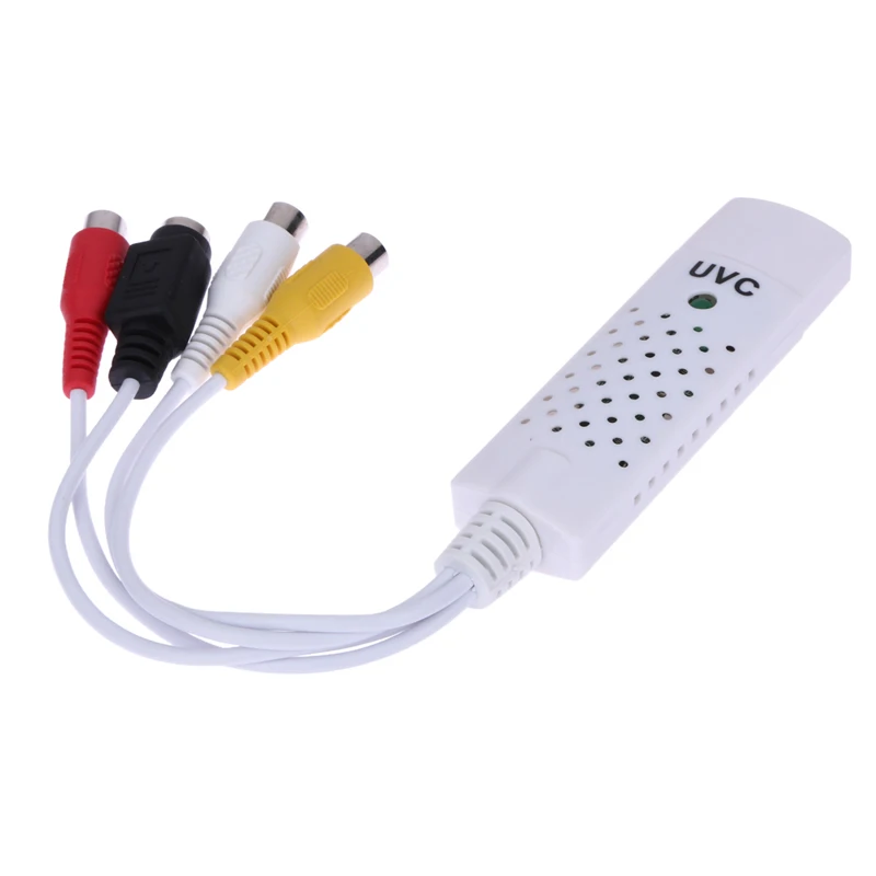 USB2.0 видео карта захвата ТВ тюнер Видеомагнитофон DVD аудио адаптер конвертер