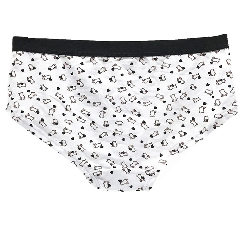 Сексуальное нижнее белье плавки женские хлопковые новые модные с принтом