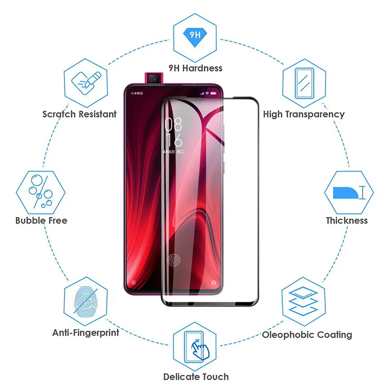 Защитное стекло для Xiaomi mi 9 t pro redmi k20 пленка объектива камеры полноразмерная
