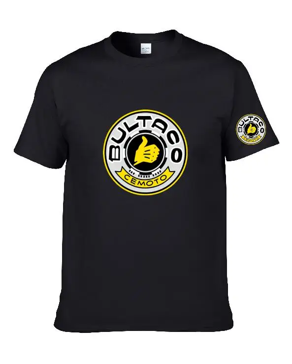 2018 HOT Bultaco Spain Motorcycle Logo T-shirt 15colour | Мужская одежда