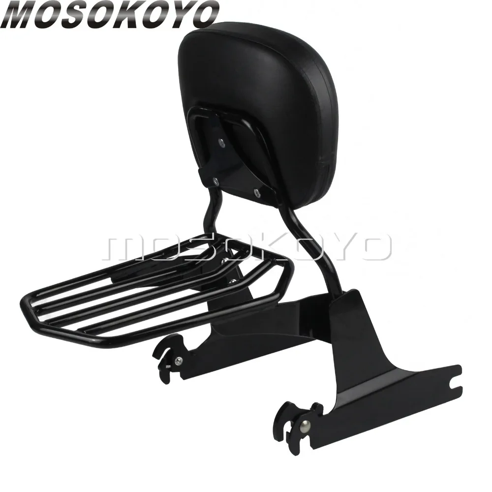Съемная багажная стойка для Harley Softail Fatboy Springer FLST FXST FLSTF FLSTS 05 06 07 17|Накладки и