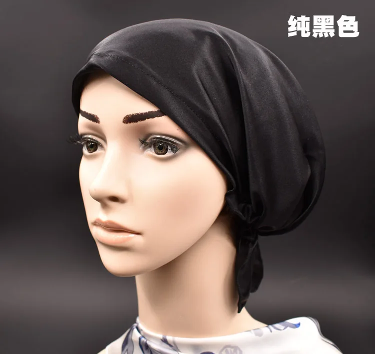 Женская шелковая шляпа Дельта однотонная из тонкого шелка дышащая|Женские Skullies и