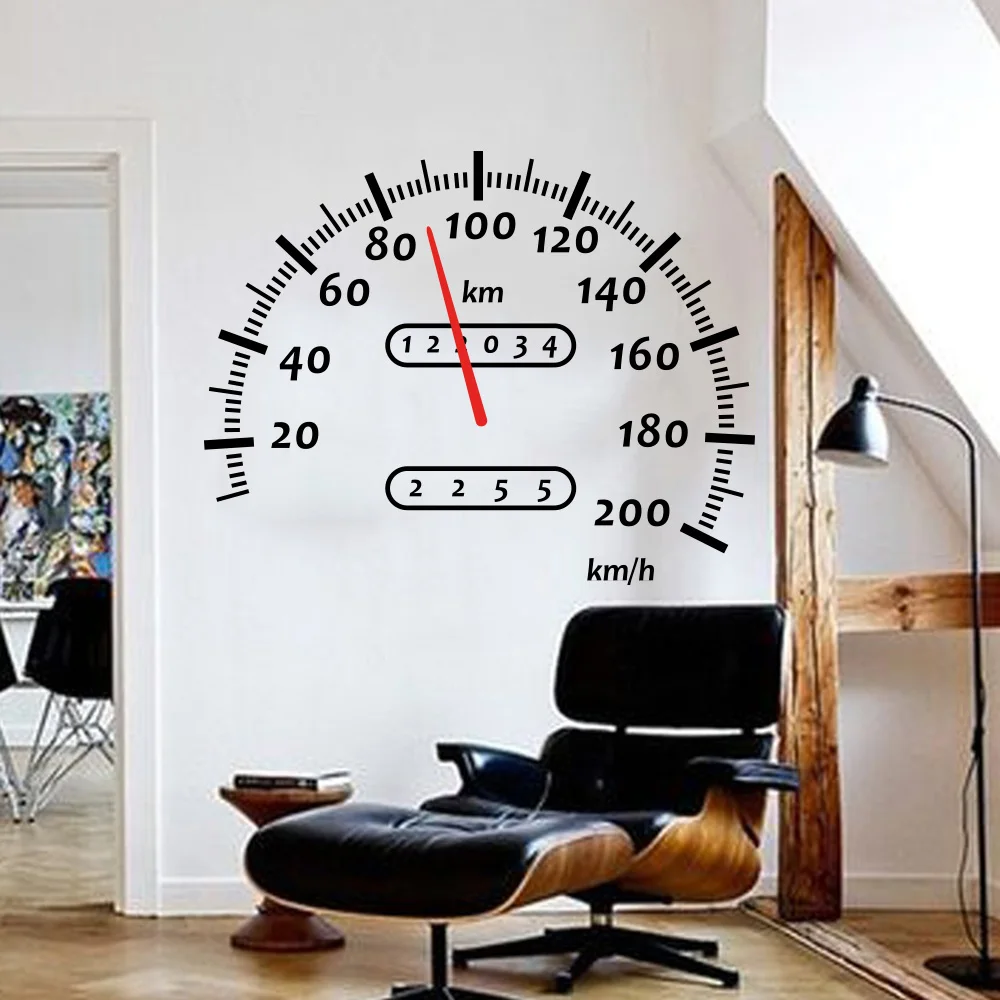 Спидометр для детской комнаты спидометр автомобиль Мотокросс настенные