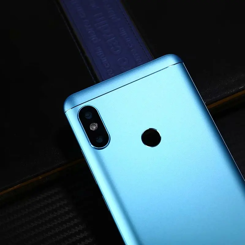 Оригинальный корпус для Xiaomi Redmi Note 5 Pro Note5 Металлическая задняя крышка с кнопками