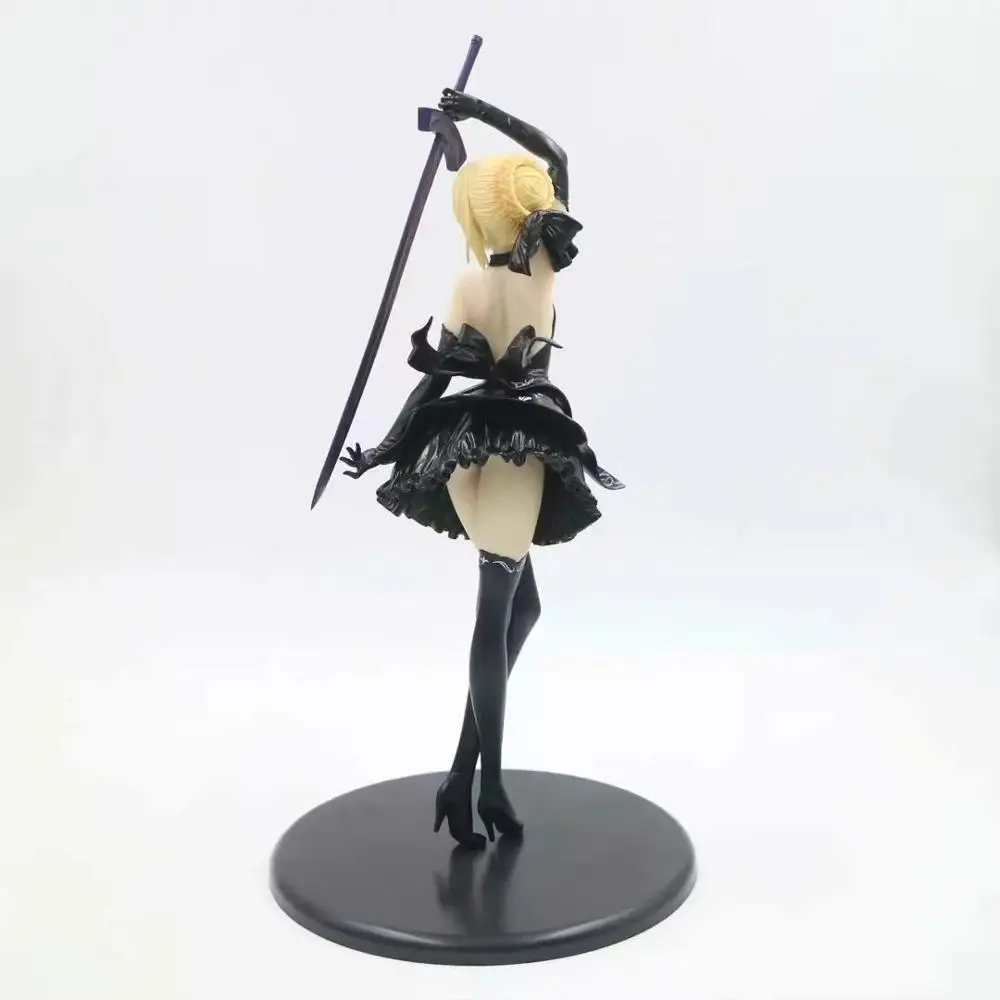 Аниме Фигурка 28 см Fate Grand Order Saber The Holy Grail War stay night ПВХ Фигурки игрушки для детей