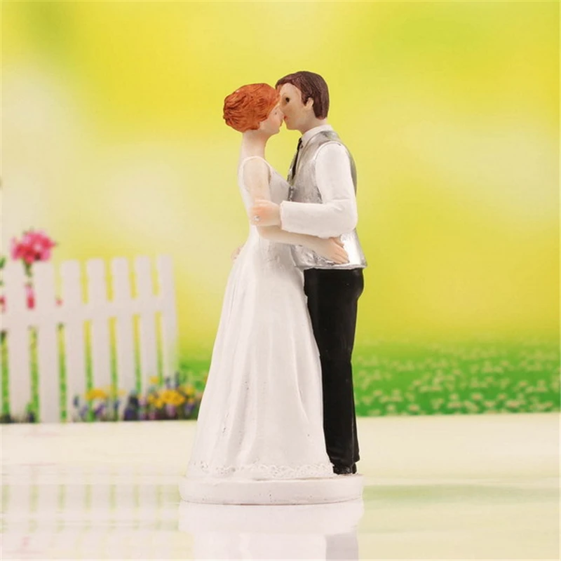 Свадебный аксессуар для фотосессии Kiss Статуэтка невесты 1 комплект | Дом и сад