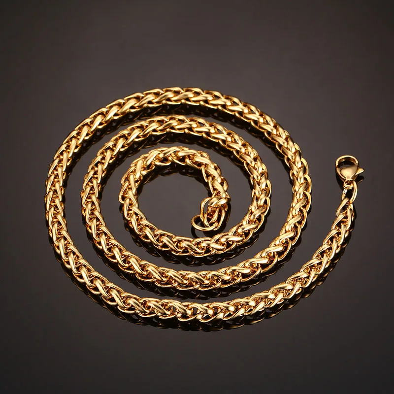 Ожерелье из нержавеющей стали 2019 мужские украшения новые модные аксессуары