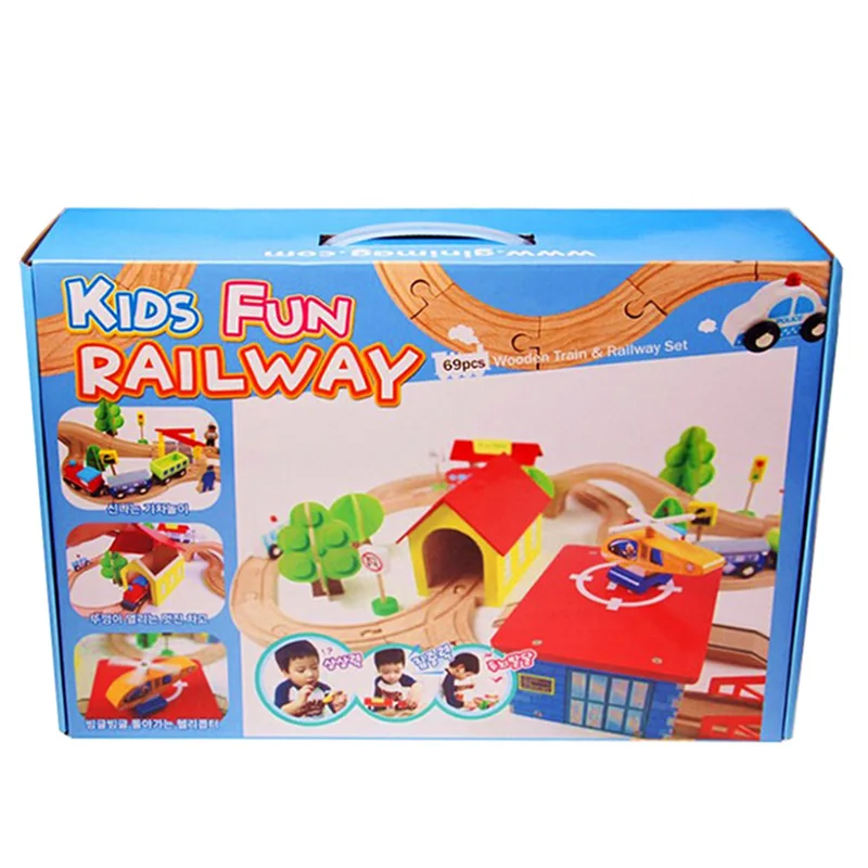 Деревянный комплект с поездом мой милый игрушечный двигатель для маленьких