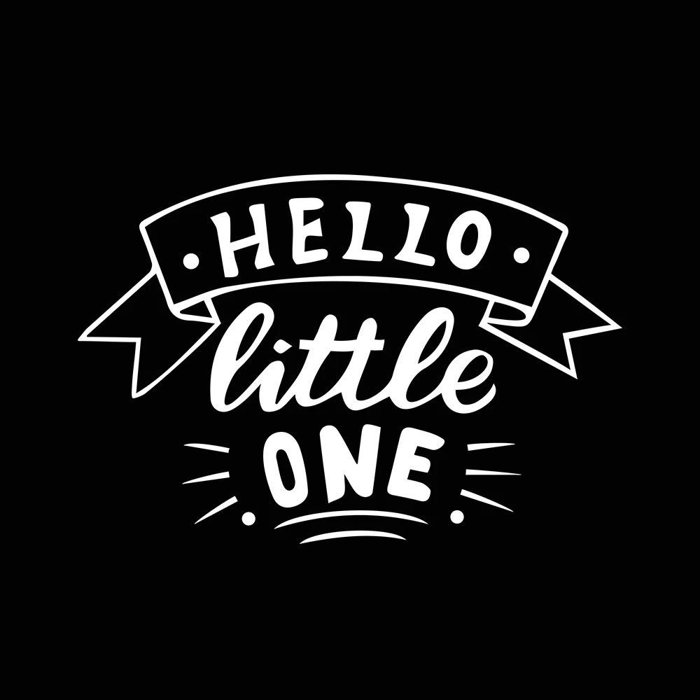 Tangredy Hello Little One автомобильные наклейки и для авто автомобильный Стайлинг