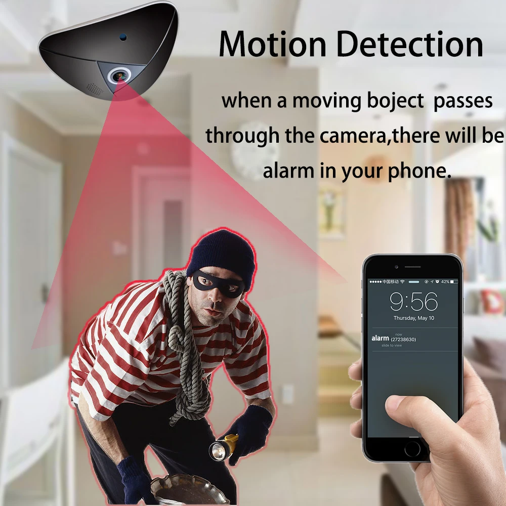 Беспроводная камера видеонаблюдения с поддержкой Wi Fi 2 МП|Камеры