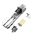 DC12-24V 96 Вт мини токарный станок бисерная машина для деревообработки DIY токарный станок стандартный набор с мощным резаком для резьбы по дереву токарный станок по дереву