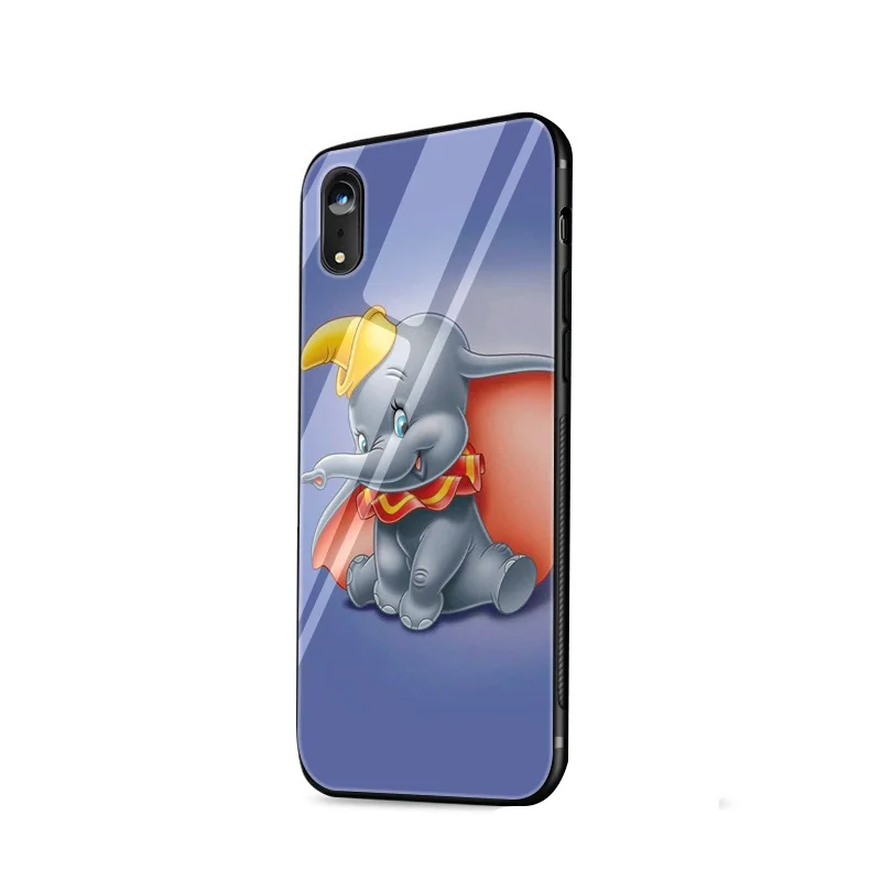 Стеклянный чехол для iPhone 5 5S SE Desxz Dumbo 6 6s 7 8 Plus X XR XS Max |