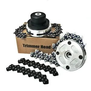 Головка триммера 65Mn для садовой газонокосилки, катушка для кисть для цепи, с утолщенной цепью