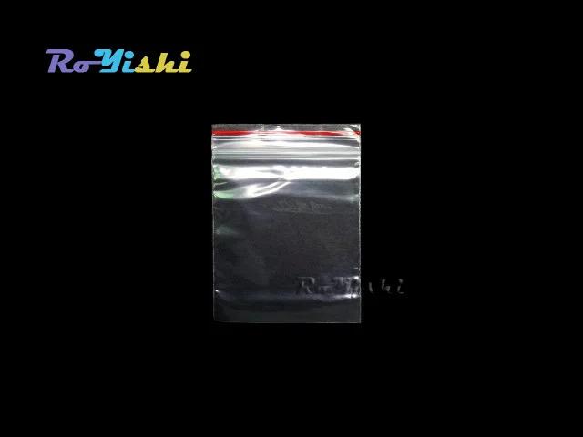 Прозрачные пластиковые пакеты на молнии для ювелирных изделий размером 100