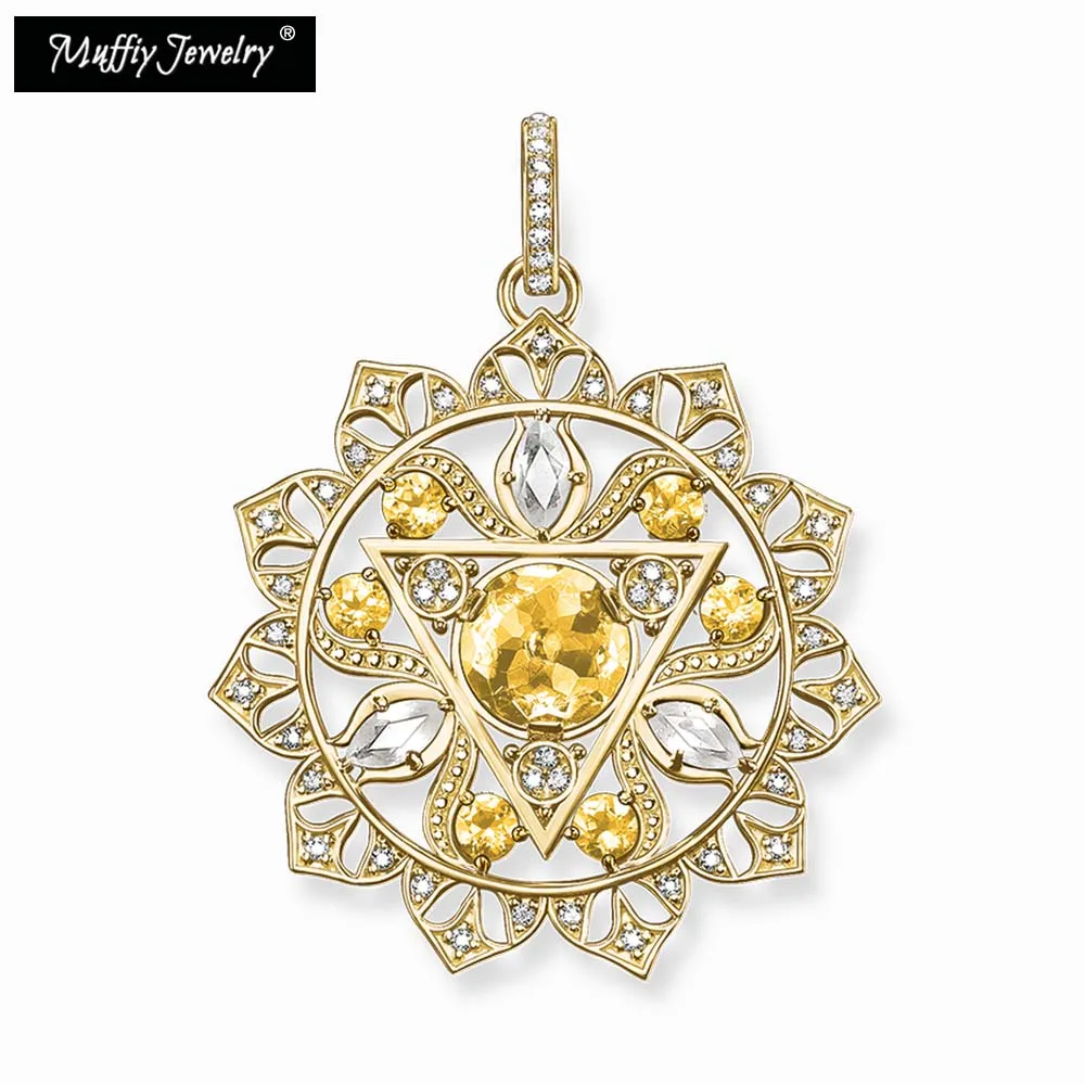 Солнечный Plexus Chakra кулон, TS стиль душа Модные хорошие ювелирные изделия для мужчин и женщин, Ts подарок из стерлингового серебра 925 пробы, Супер предложения