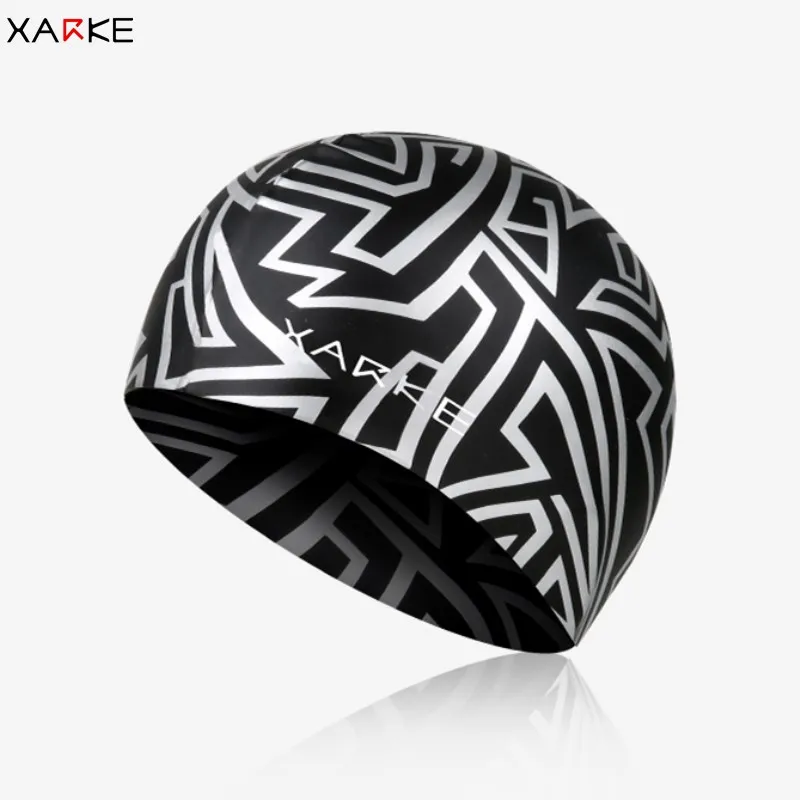 XARKE модная силиконовая Кепка s для плавания ming мужчин и женщин шапочка бассейна