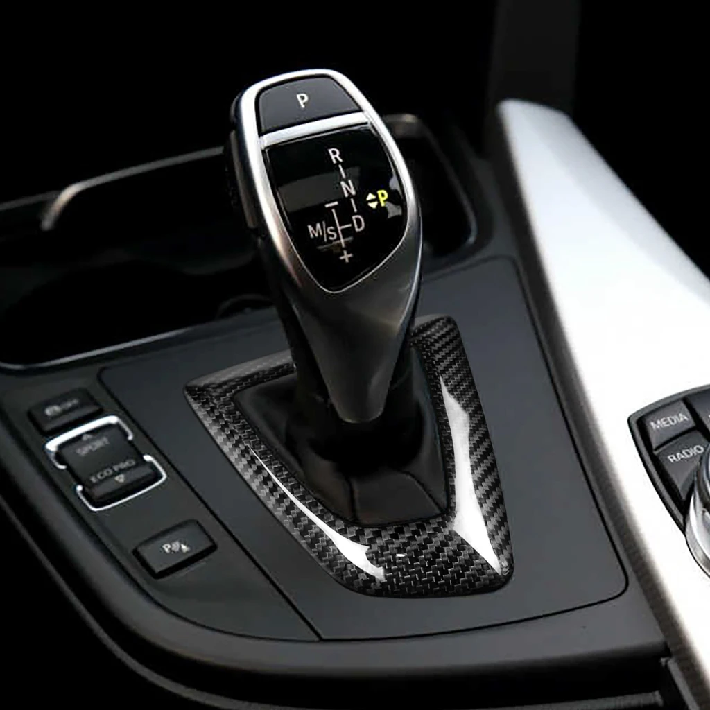 Для BMW F20 F30 F31 F34 углеродное волокно установка Автомобильная панель переключения