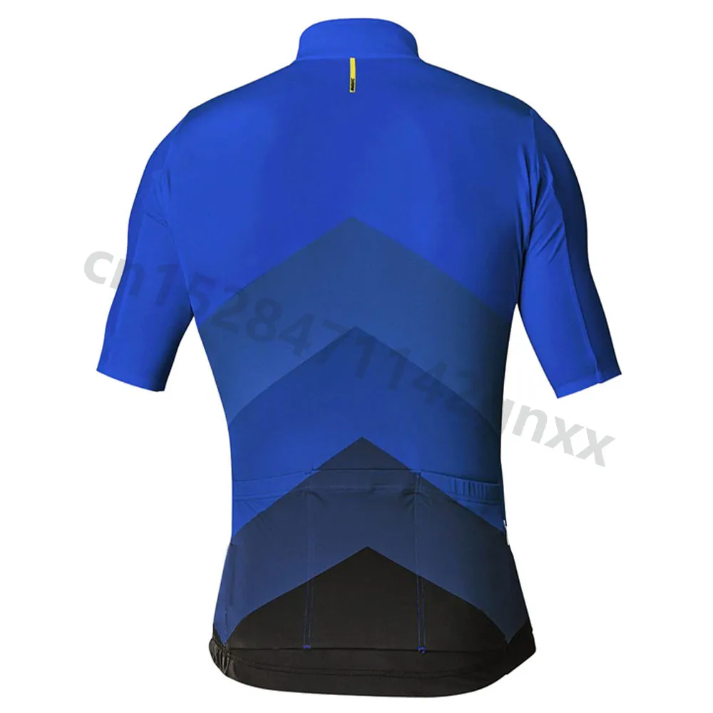 Мужская велосипедная футболка Pro Team MAVIC спортивный костюм с коротким рукавом для