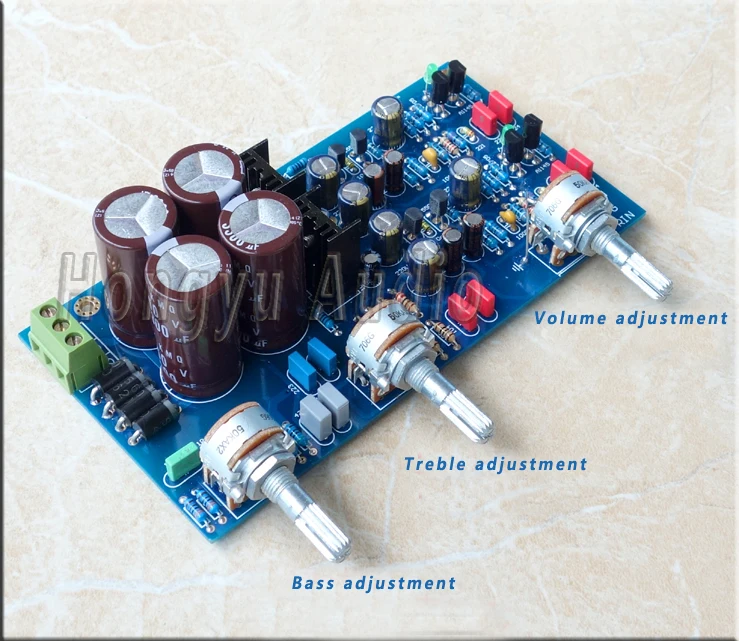 DIY тональная плата английский NAD HIFI тональный предусилитель Комплект