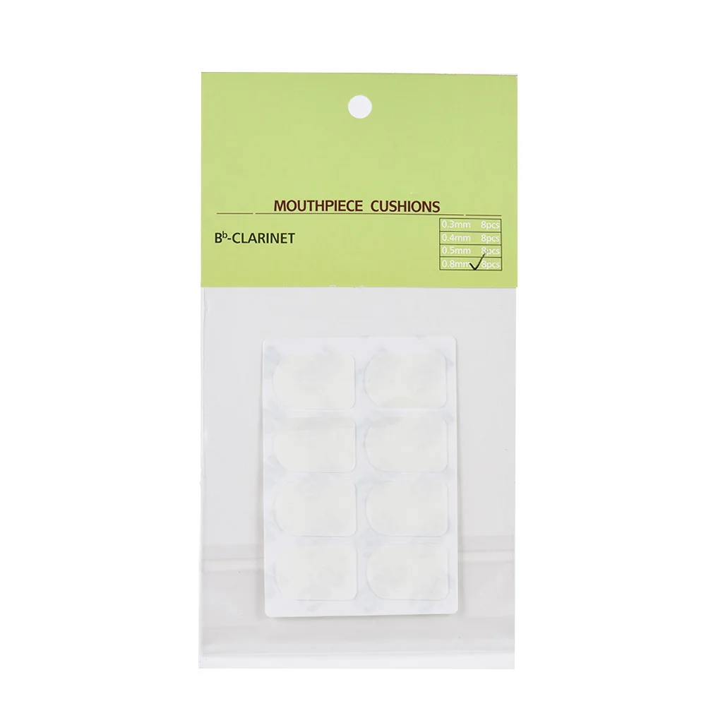 8 шт. подушечки для саксофона 0 3 мм|pads clarinete|mouthpiece sax sopranosaxophone mouthpiece pads |