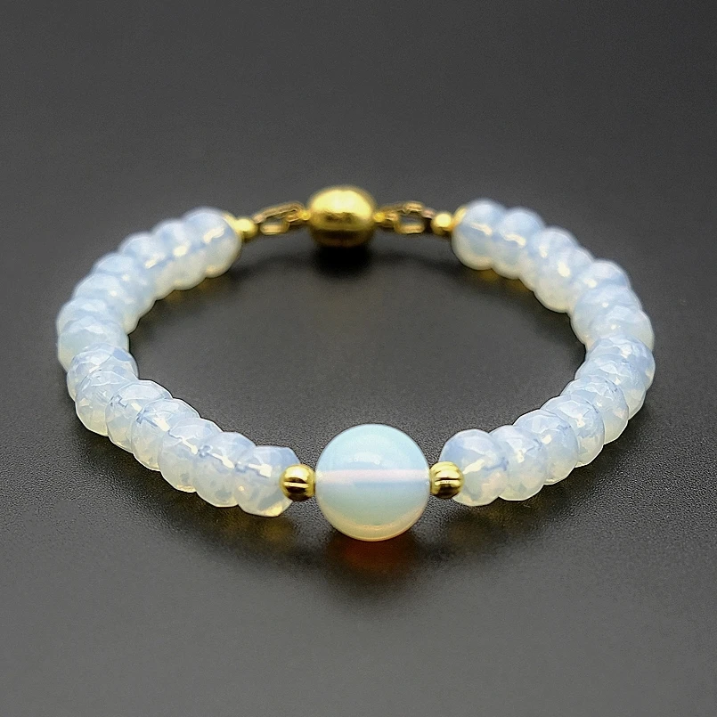 Винтажные классические украшения из натурального камня красивые браслеты