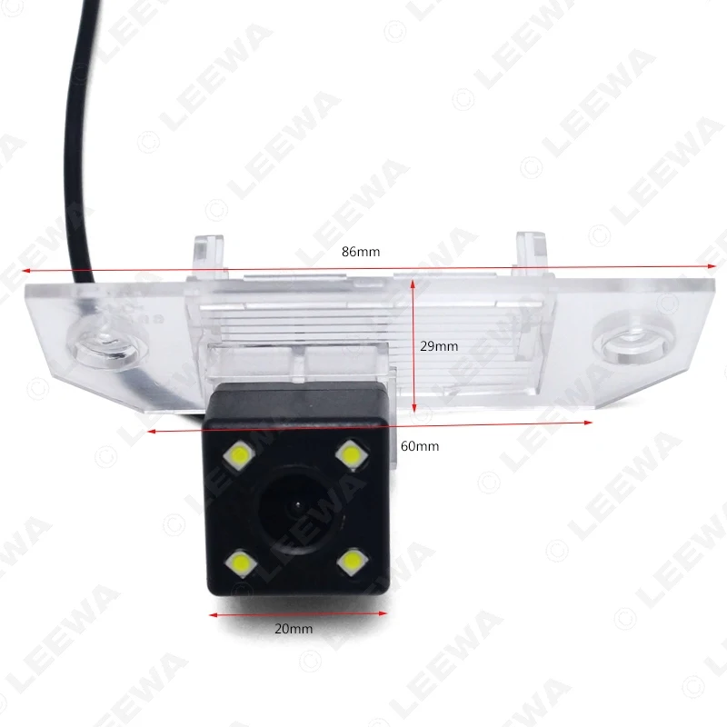 LEEWA специальная автомобильная камера заднего вида Светодиодный светильник для