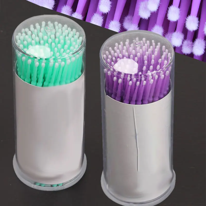 Горячая Распродажа 100 шт. палочка для удаления ресниц одноразовая тушь