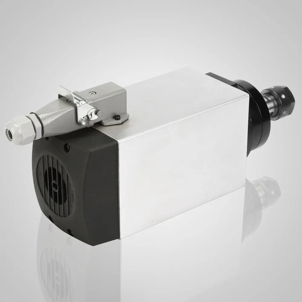 Высокое качество 3 КВТ электродвигатель шпинделя с воздушным охлаждением кВт VFD