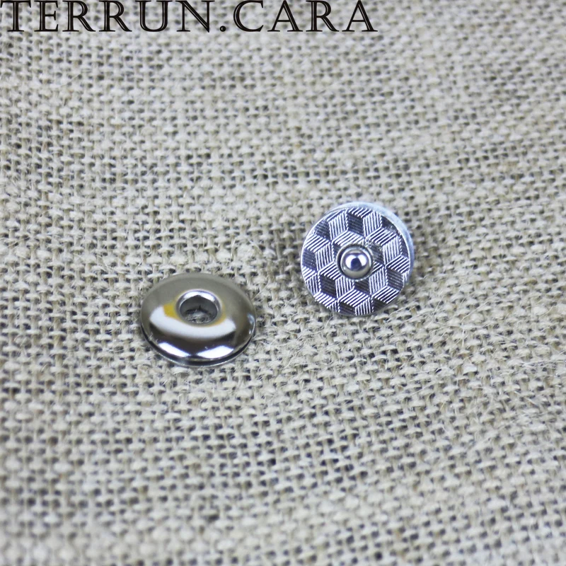 Модная Серебристая и никелевая магнитная пряжка Terrun.cara кожаный ремесленный
