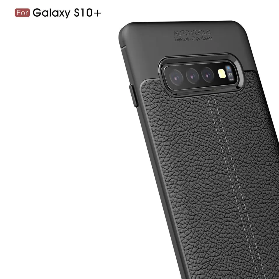 Роскошный кожаный чехол для телефона samsung Galaxy S10 S9 S8 плюс чехлы на Lite Note 8