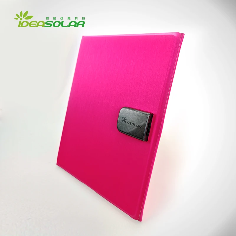 IDEA солнечное складное солнечное зарядное устройство 3W USB Батарея складная солнечная панель зарядное устройство Сумка внешний аккумулятор для смартфонов