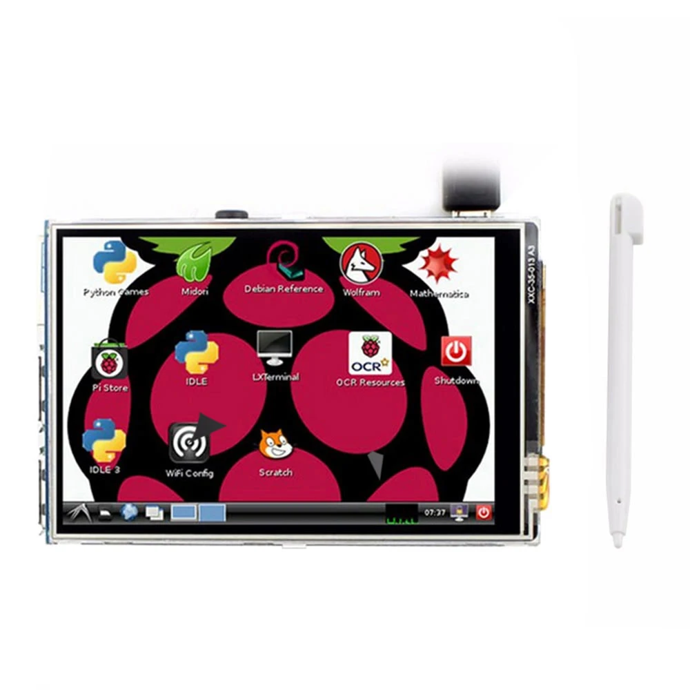 Для Raspberry Pi 3 Model B 5 дюймов сенсорный экран дисплей монитор 480x320 ЖК комплект|raspberry