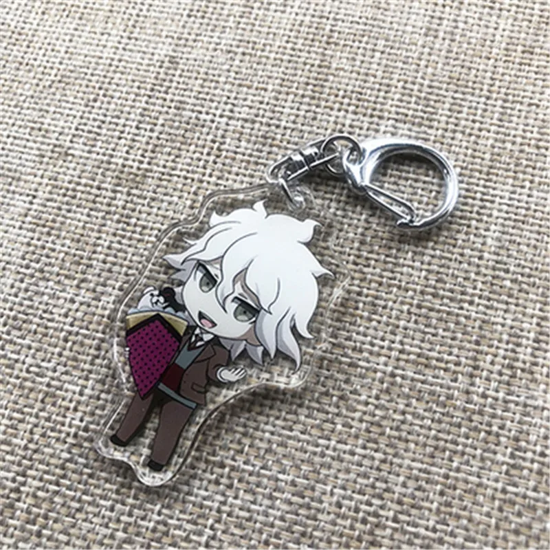 Мультфильм Danganronpa Kyouko Naegi Hinata Nagito Nanami косплей брелок акриловый в стиле аниме