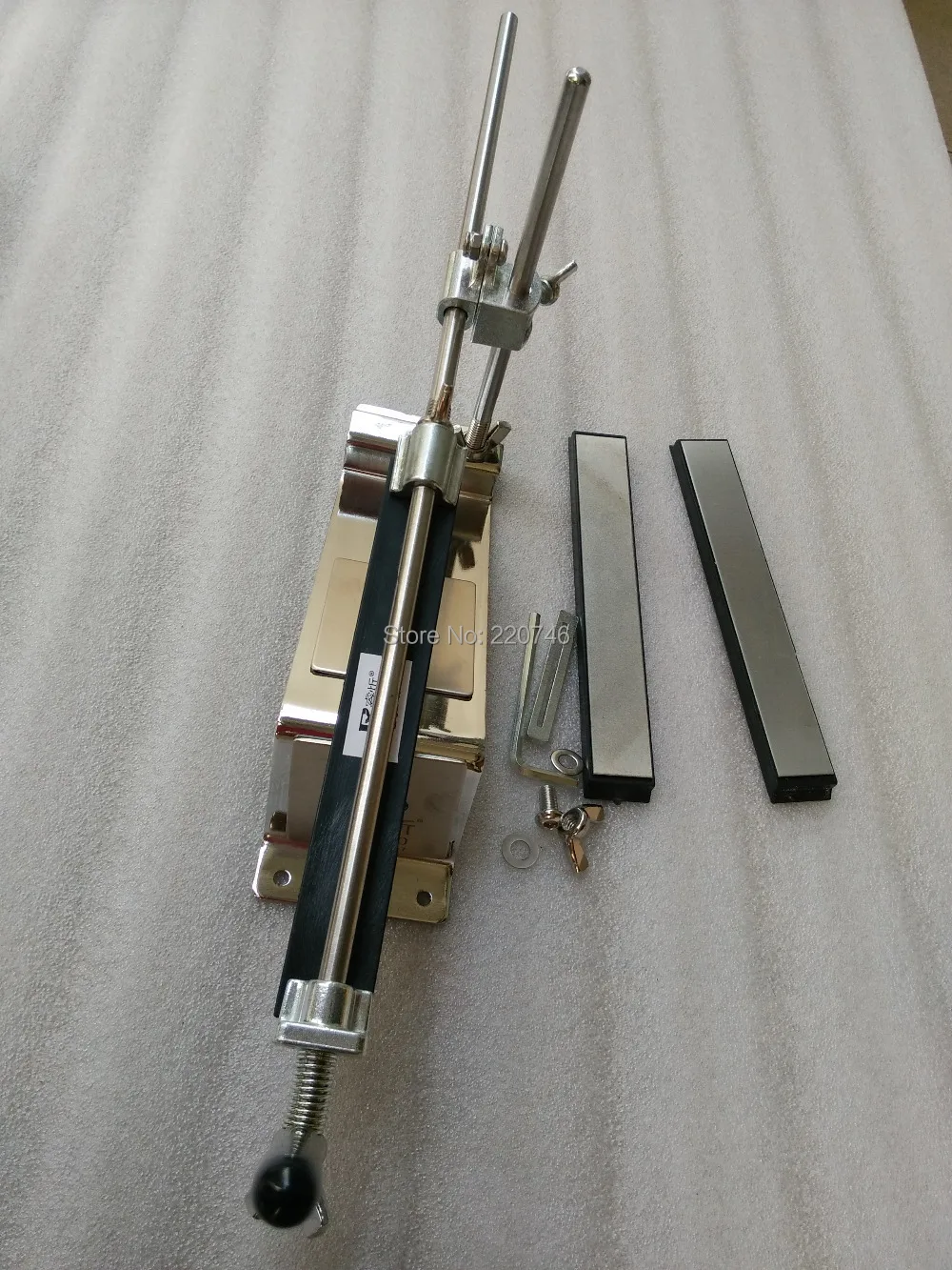 Lansky нержавеющая полностью Металлическая система точилка для кухонных ножей с 3