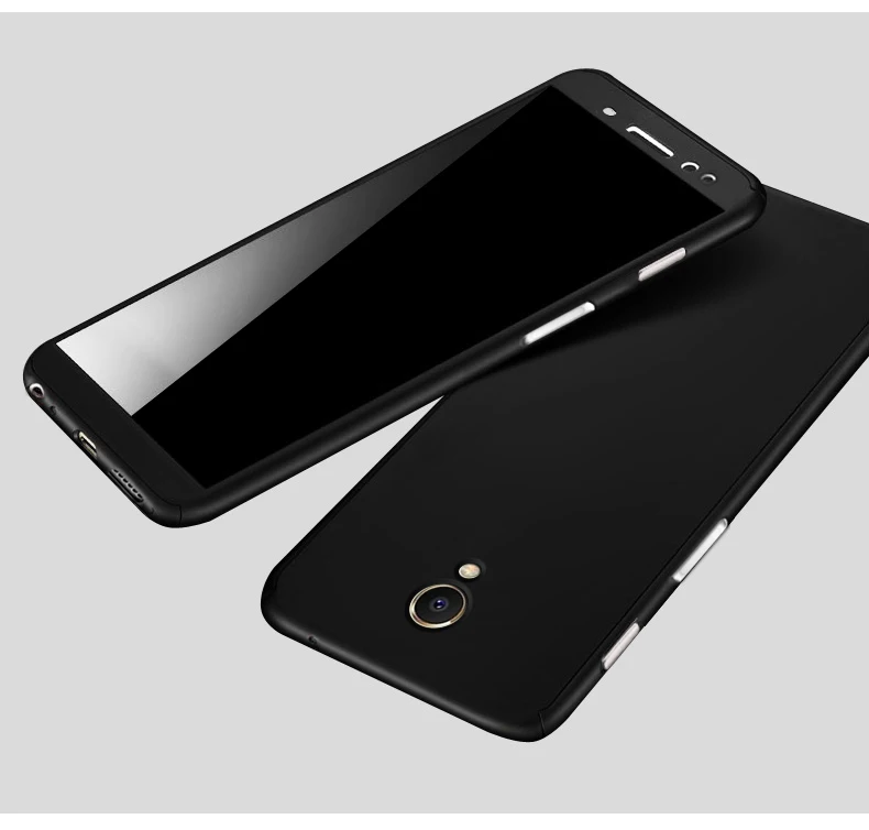 Чехол 360 градусов для Meizu M6s mblu S6 чехол защитный телефона с закаленным стеклом Meilan
