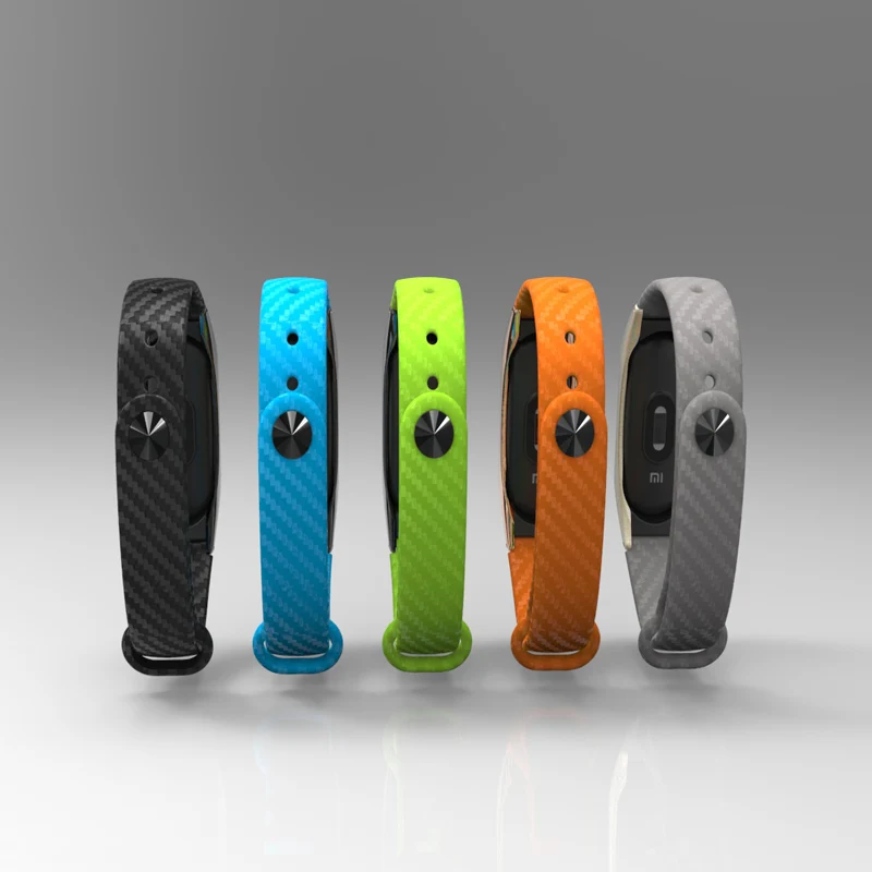 Замена Mi Band 2 ремешок M2 силиконовый с металлическим корпусом для Xiaomi умный