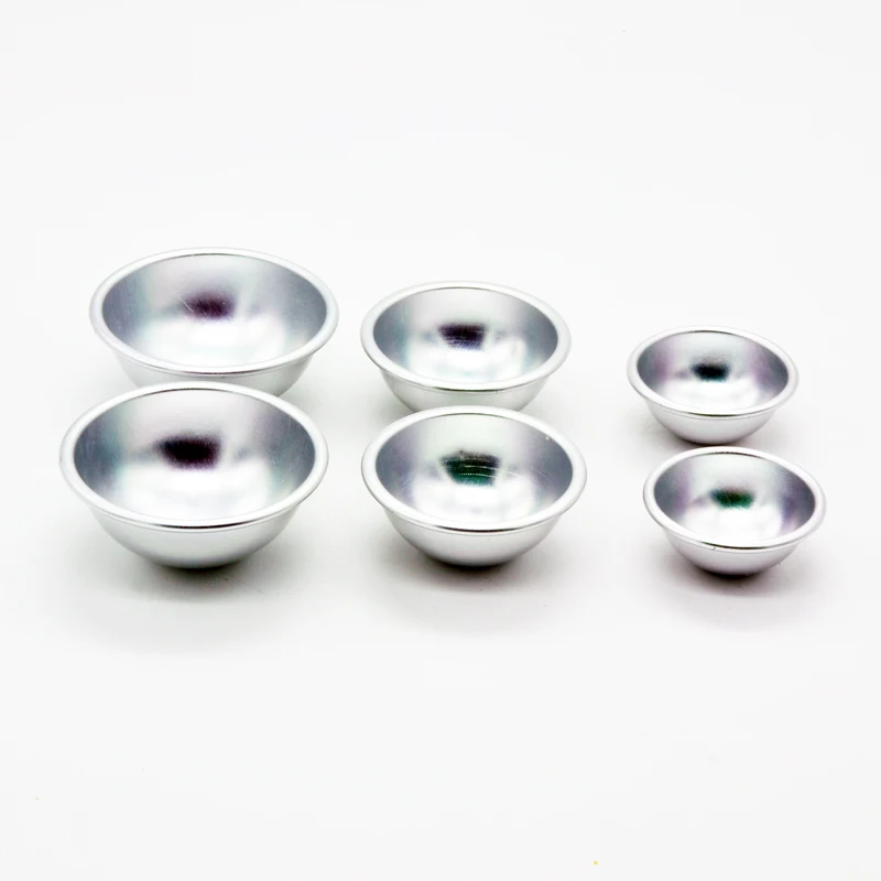 6pcs/set Aluminum Alloy Ball Sphere Shape Bath Bomb Mold Baking Bakeware Set | Дом и сад