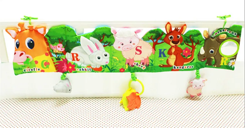 Детские игрушки тканевые книги для младенцев звук шелеста образования детей