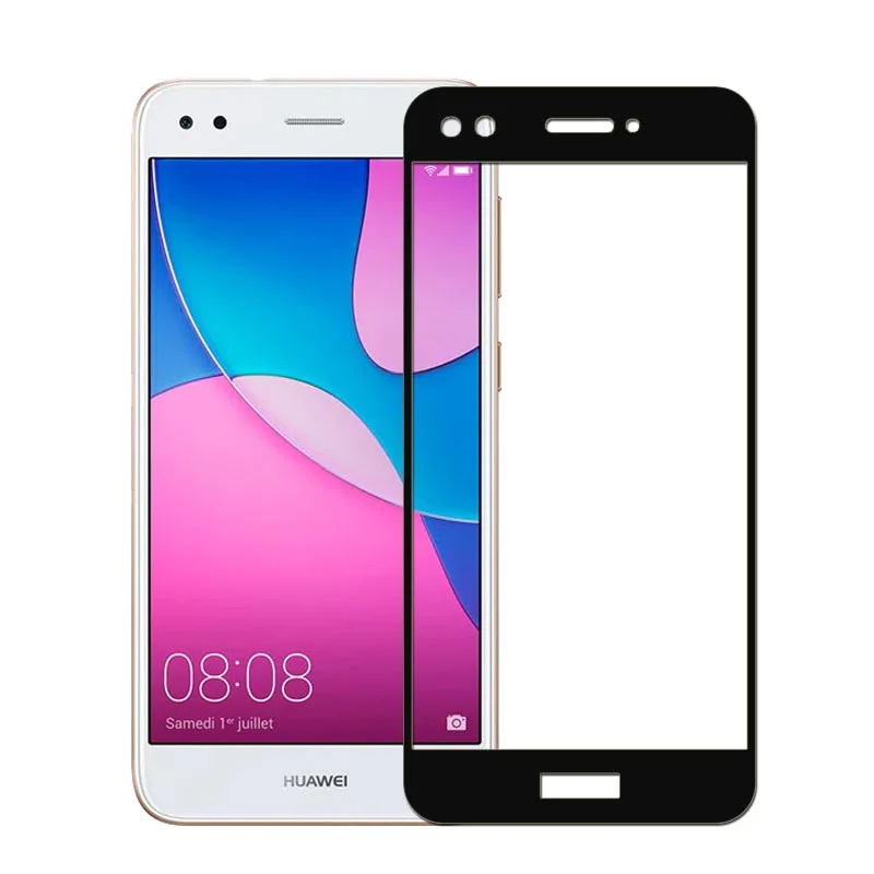 Полное покрытие закаленное стекло для Huawei Y6 Pro 2017 SLA-L02 L22-L22 L03 Защитная пленка P9 Lite