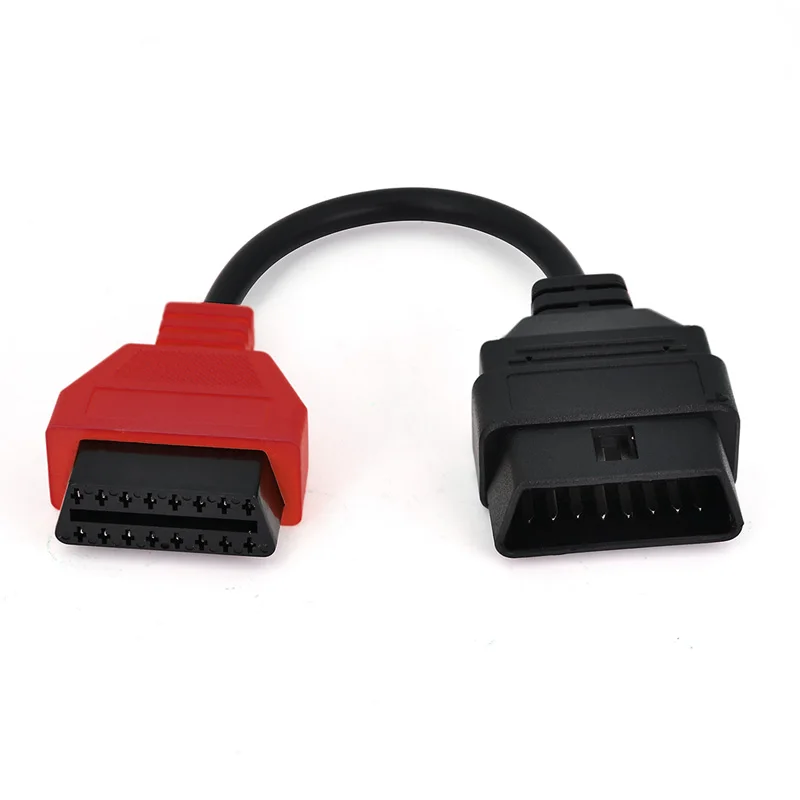 3 шт./лот для Fiat Ecu Scan адаптер разъем Fiatecuscan OBDII ODB2 EOBD 16 Pin кабель Fiat|Кабели и