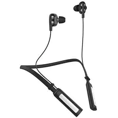 Langsdom LD4, Двойные стерео наушники, Bluetooth, беспроводная гарнитура, игровая, Спортивная, Шейная, наушники с микрофоном, наушники с шумоподавлением - Color: black