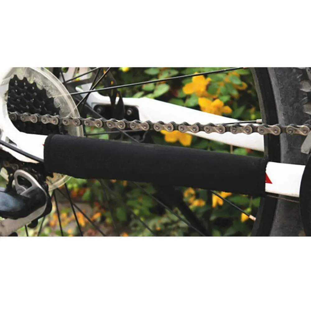 2 шт. прочная оправа с цепочкой для горного велосипеда защитная трубка покрытие