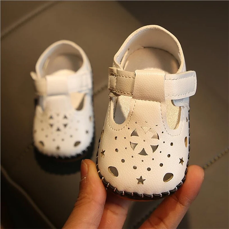 Летняя обувь для девочек кожаные сандалии новорожденных малышей мальчиков