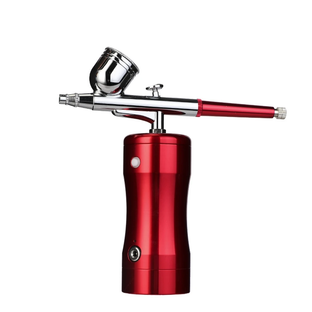 Beauty Special Spray Gun Air Brush HVLP Compressor Red Suit Airbrush 0.3mm Needle Art Kit Tool | Инструменты