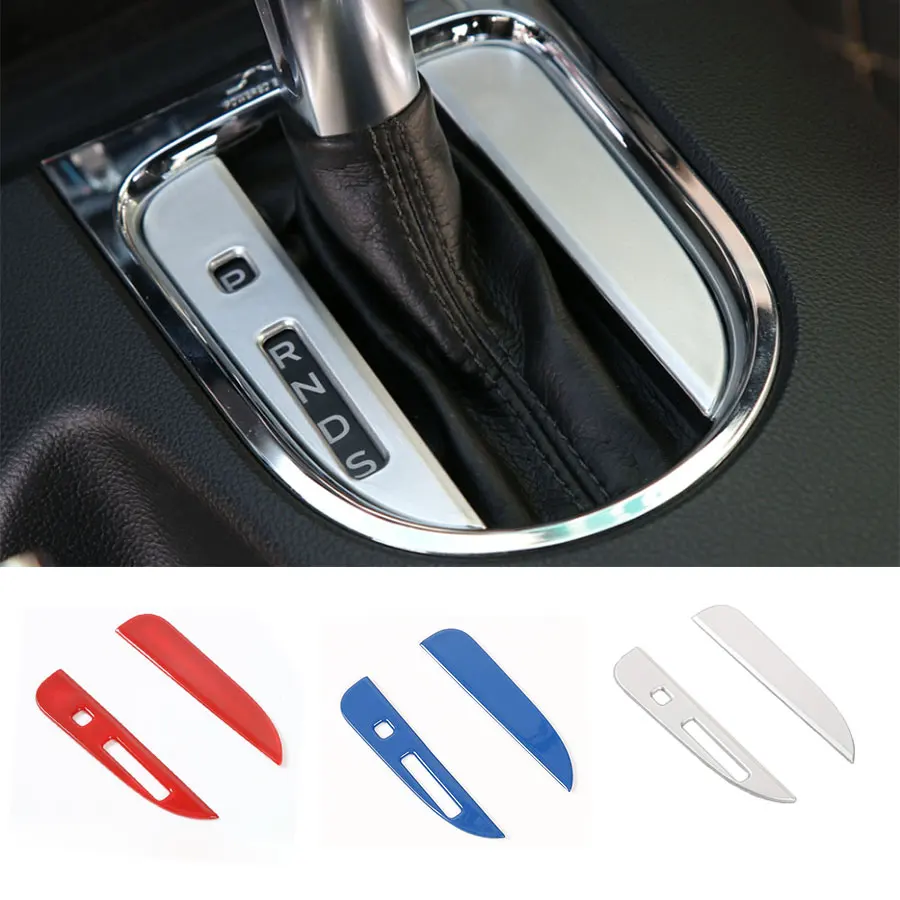 

Car Styling Interior Moulding Gears Panel Trim Shift Transmission Cover Trims ABS For Ford Mustang 2015 Up Free Shipping