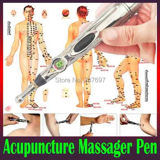 Лазерный эпилятор массажная ручка уход за здоровьем Электрический меридиан