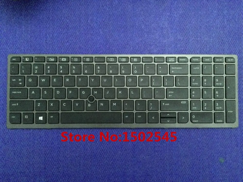 Бесплатная доставка Оригинальная клавиатура для ноутбука HP ZBOOK 15 G3 17 US с