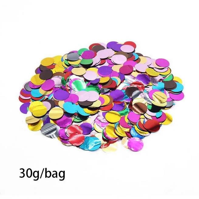30g colorful 36 дюймов черный бело-золотые круглые латексные шарики прозрачный конфетти гелиевый воздушный шар День рождения Свадебные украшения поставки - Цвет: 30g colorful
