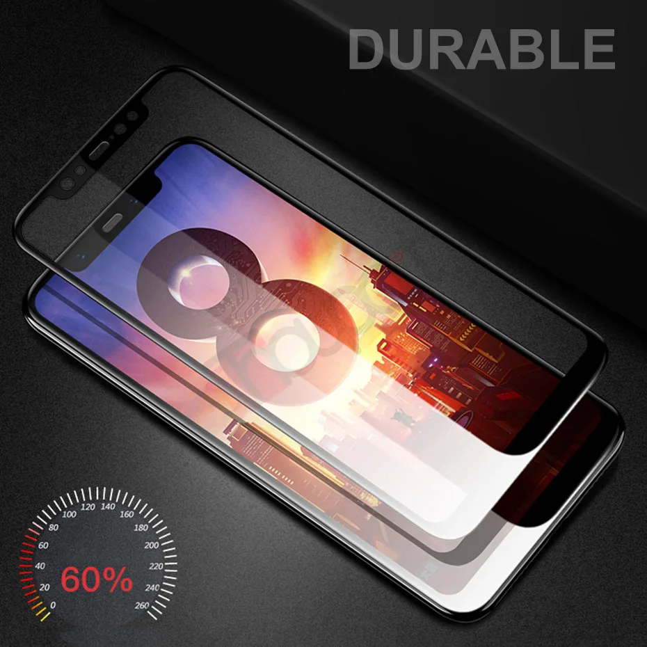 Закаленное стекло для Xiaomi mi 8 Lite mi 8 SE Защитная пленка для экрана жесткое стекло для Xiaomi mi 8 Pro 8X 6X A2 полное покрытие