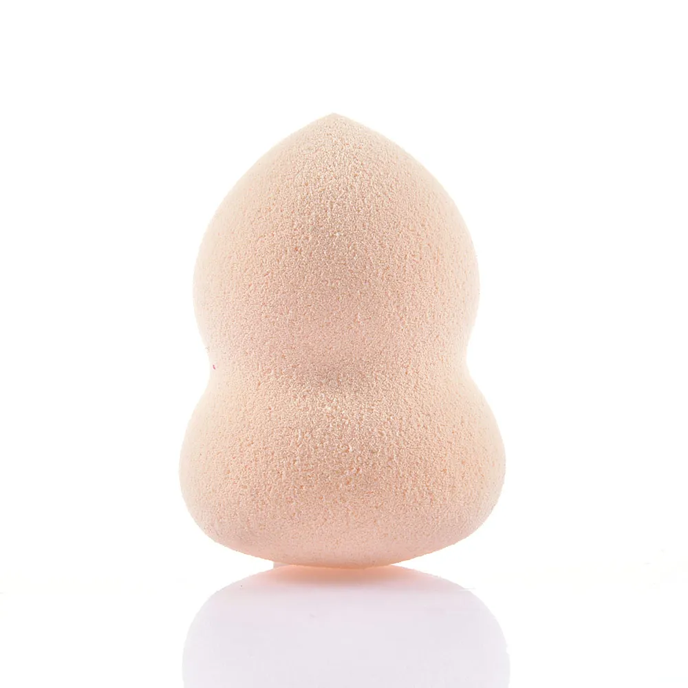 small beige AMEIZII форма тыквы Косметическая пуховка макияж основа губки порошок консилер смешанный пуховка для макияжа Чистый Макияж инструмент аксессуар - Handle Color: small beige